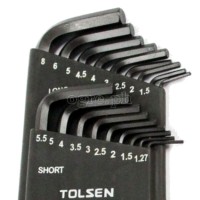 20094 36Pcs Inch & Metric Hex Key Set