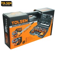 33011 9pcs BSPT Pipe Threading Set