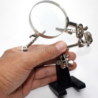 38090 Mini Helping Hand with 62mm (2.4") 3x Magnifier
