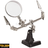 38090 Mini Helping Hand with 62mm (2.4") 3x Magnifier