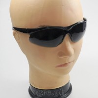45073 Polycarbonate Black Safety Goggles