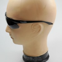 45073 Polycarbonate Black Safety Goggles