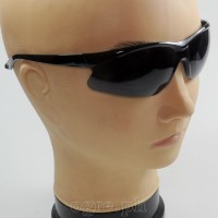 45073 Polycarbonate Black Safety Goggles
