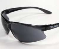 45073 Polycarbonate Black Safety Goggles