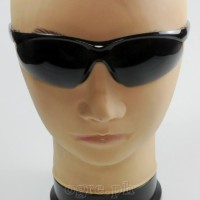 45073 Polycarbonate Black Safety Goggles