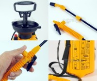 57292 5-Liter Handheld Compression Sprayer with Shoulder Strap