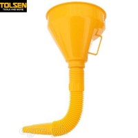 65230 145mm (5.7") Polyethylene Funnel with Stainless Mesh
