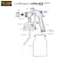 73185 Spray Gun 1000ml