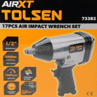 73382 17pcs ½” Air Impact Wrench Kit