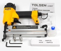 73420 Industrial 2 in 1 Pneumatic Brad Nailer