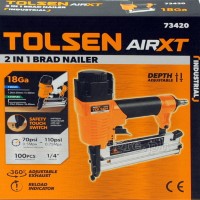 73420 Industrial 2 in 1 Pneumatic Brad Nailer