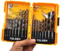 75628 16pcs Assorted Drill Bits Set