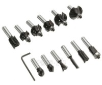 75680 12pcs Carbide Router Bits Set