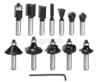 75680 12pcs Carbide Router Bits Set