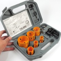 75861 9pcs Bi-Metal Hole Saw Set