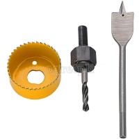 75868 3pcs Door Lock Hole Saw Set