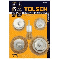 77552 5pcs Industrial Wire Brush Set