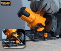 87225 20V Cordless 165mm Circular Saw (Battery and Charger NOT INCLUDED)