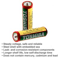 R6KG-1x10C Extra Heavy Duty Zinc Carbon 1.5V AA Battery Pack of 10