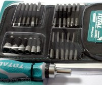 TACSD30266 Ratchet Screwdriver Plus Bits Set 26Pcs