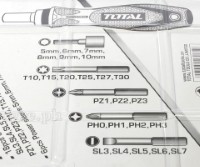 TACSD30266 Ratchet Screwdriver Plus Bits Set 26Pcs
