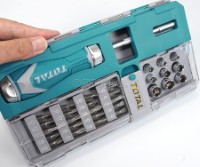 TACSD30336 33Pcs Ratchet Screwdriver Plus Bits Set