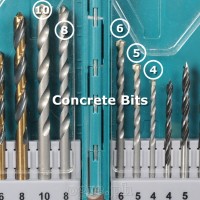 TACSDL11601 16 Pcs Assorted Drill Bits Set