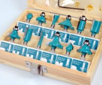 TACSR0121 12 pcs Router Bits Set