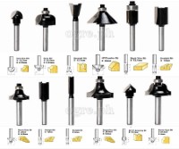 TACSR0121 12 pcs Router Bits Set