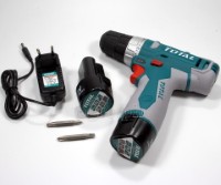 TDLI228120 Cordless Drill Set 12V Li-Ion