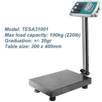 TESA31001 Industrial Electronic Weighing Scale 100kg (220lb)