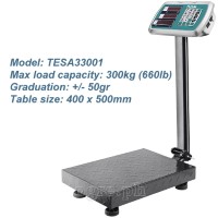 TESA33001 Industrial Electronic Weighing Scale 300kg (660lb)