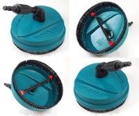 TGTPB251 250mm Patio Brush Set for /Kawasaki/Fujihama Pressure Washers