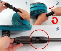TGTPB251 250mm Patio Brush Set for /Kawasaki/Fujihama Pressure Washers