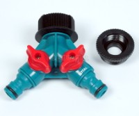 THHC1202 Two-way Y Swivel Coupling (for 1” and 3/4” taps)