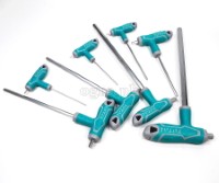 THHW8081 8 Pcs Industrial T-Handle Hex Wrench Set