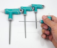 THHW8081 8 Pcs Industrial T-Handle Hex Wrench Set