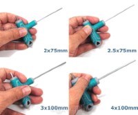 THHW8081 8 Pcs Industrial T-Handle Hex Wrench Set