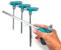 THHW8081 8 Pcs Industrial T-Handle Hex Wrench Set