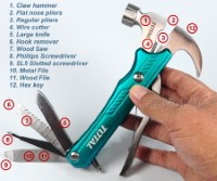 THMFH0126 Multi-function 12-pcs Folding Tools Set with Hammer