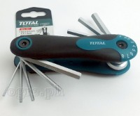 THT106182 8 pcs Folding Hex Keys Set