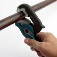 THT171102 10" Ratcheting Pipe Wrench