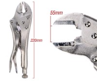 THT191002 250mm (10”) Straight Jaws Locking Pliers