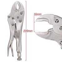 THT191003 250mm (10”) Curved Jaws Locking Pliers