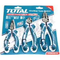 THT2K0301S 3pcs High-Leverage Industrial Pliers Set
