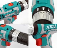TIDLI20025 Cordless Impact Drill Set (with 2 x 20V Lithium-Ion Batteries and Charger)