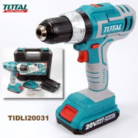 TIDLI20031 Cordless Impact Drill Set (with 2 x 20V Lithium-Ion Batteries and Charger)
