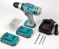 TIDLI20031 Cordless Impact Drill Set (with 2 x 20V Lithium-Ion Batteries and Charger)