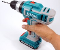 TIDLI20031 Cordless Impact Drill Set (with 2 x 20V Lithium-Ion Batteries and Charger)