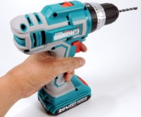 TIDLI20031 Cordless Impact Drill Set (with 2 x 20V Lithium-Ion Batteries and Charger)